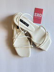 Elevated Sandals - White