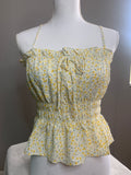 Blossom Cami Top - Yellow